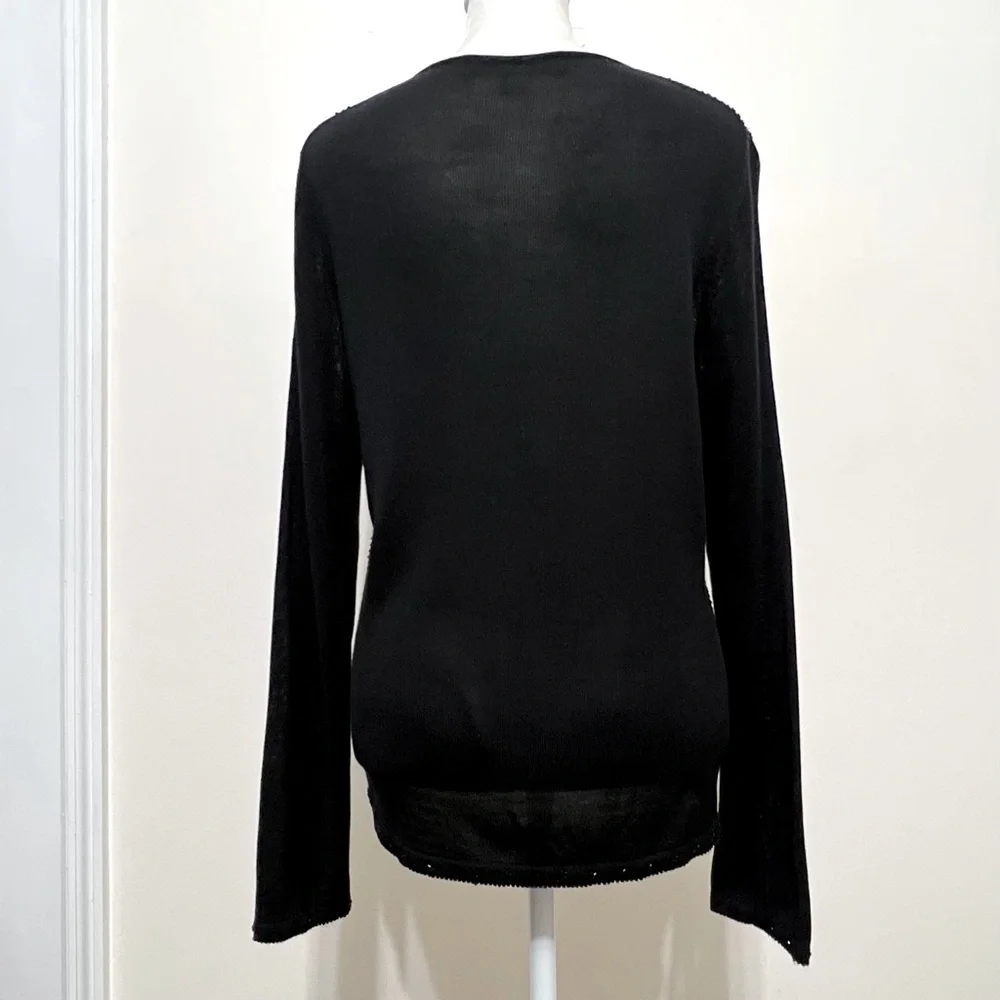Vintage Belford for Saks Fifth Avenue Beaded Sweater Evening - Picture 6 of 9